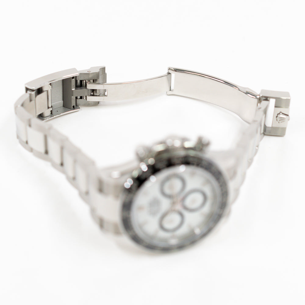 Rolex Daytona Steel Ceramic Bezel White Dial 126500LN (2025)