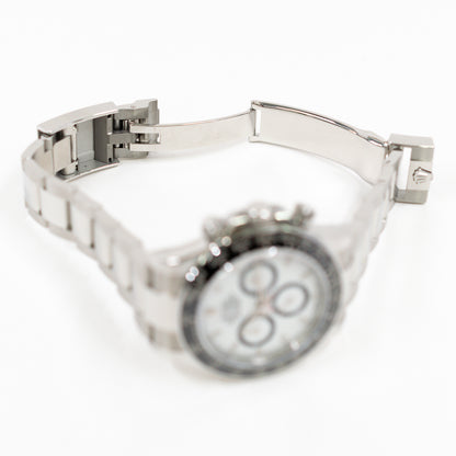 Rolex Daytona Steel Ceramic Bezel White Dial 126500LN (2025)