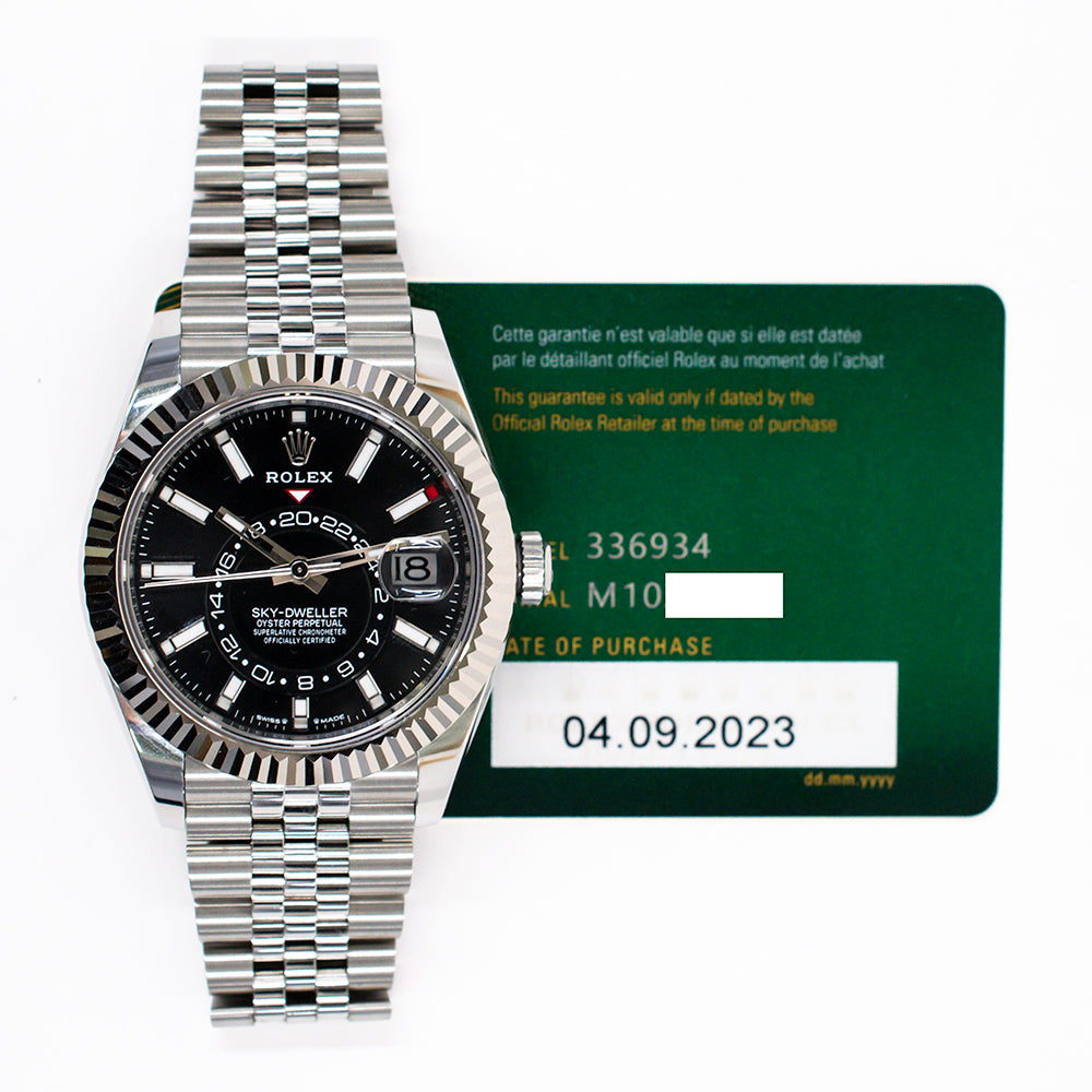Rolex Sky-Dweller Black Dial 336934 (2023)
