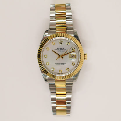 Rolex Datejust 41mm Mop Diamond Dial 126333G (2020)