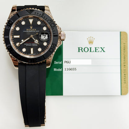 Rolex Yacht-Master 40mm Black Dial 116655 (2018)