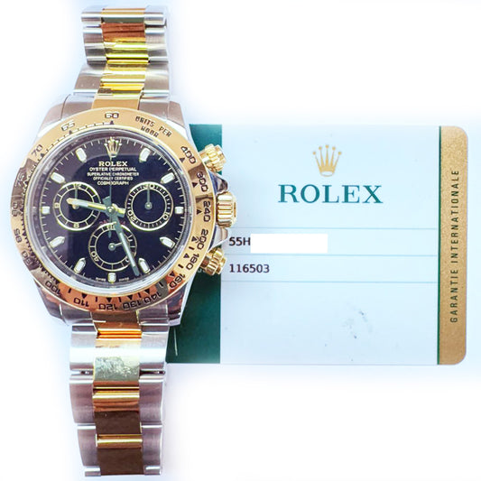 Rolex Daytona Black Dial 116503