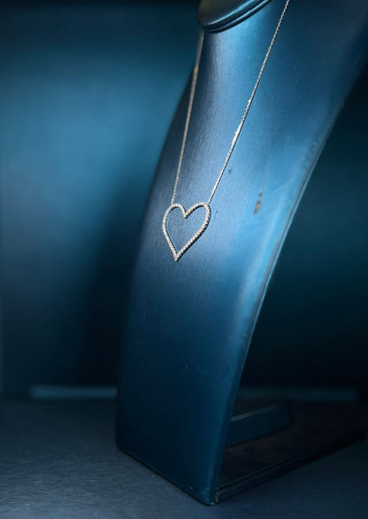 Heart Diamond Necklace