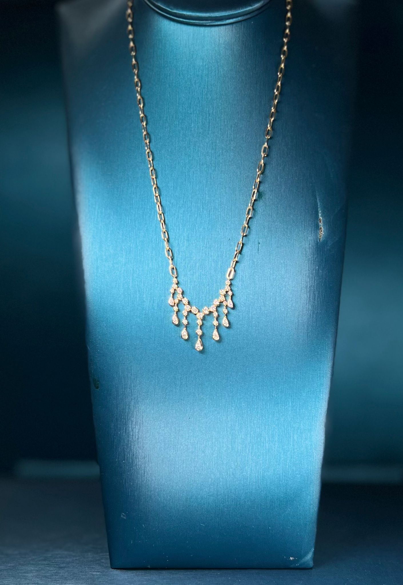 Chandelier Diamond Necklace