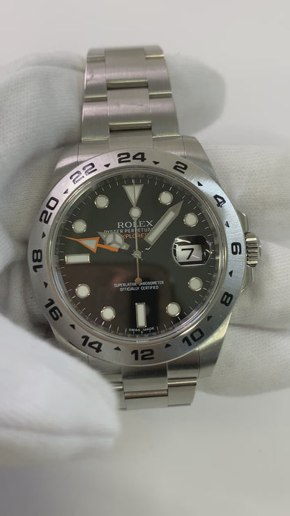 Rolex Explorer II Black Dial 216570