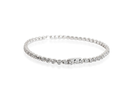 Cartier C De Cartier Diamond Bracelet In 18k White Gold