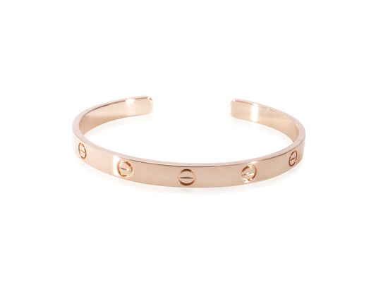 Cartier Love Bracelet In 18k Rose Gold