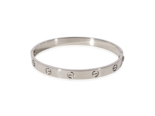 Cartier LOVE Bracelet In 18K White Gold