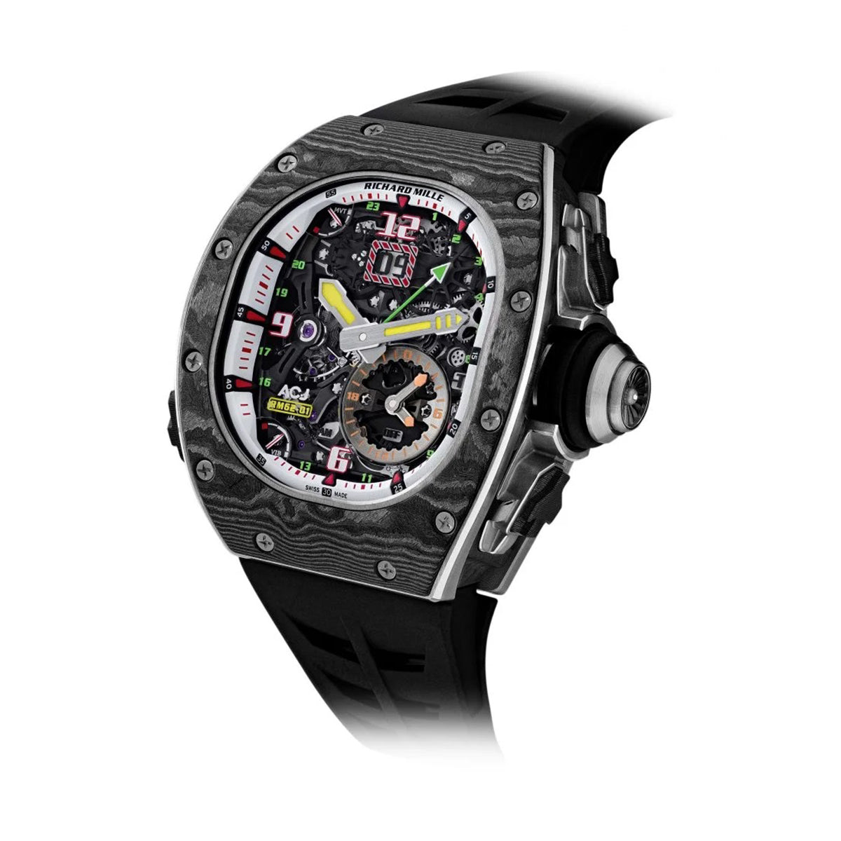 Richard Mille RM 62-01 Tourbillon Vibrating Alarm ACJ Watch