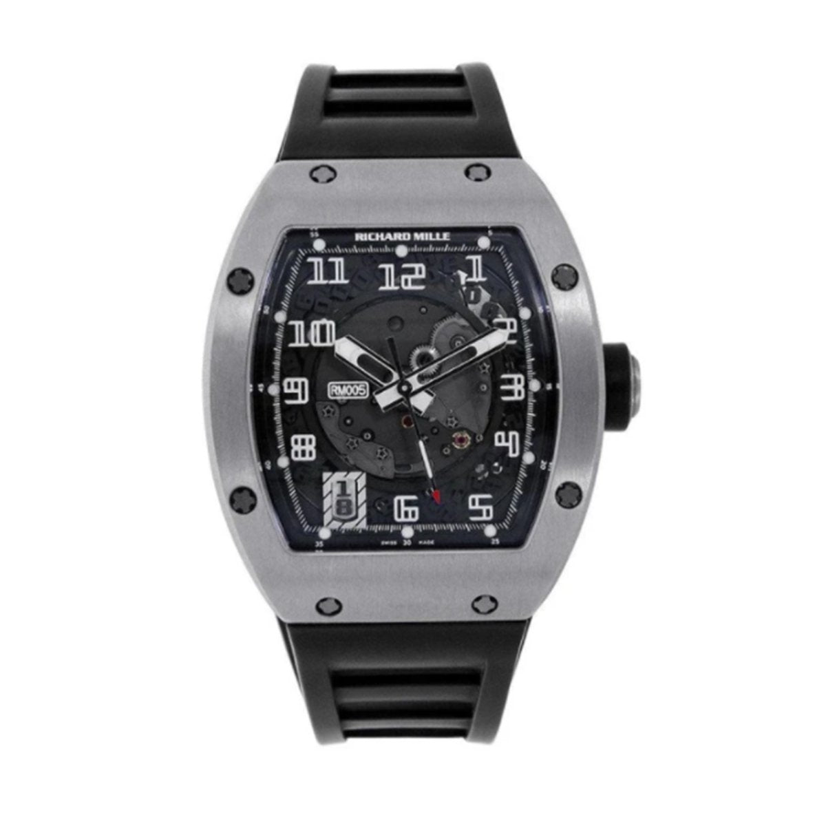 Richard Mille RM005 18k White Gold Skeletonized Watch